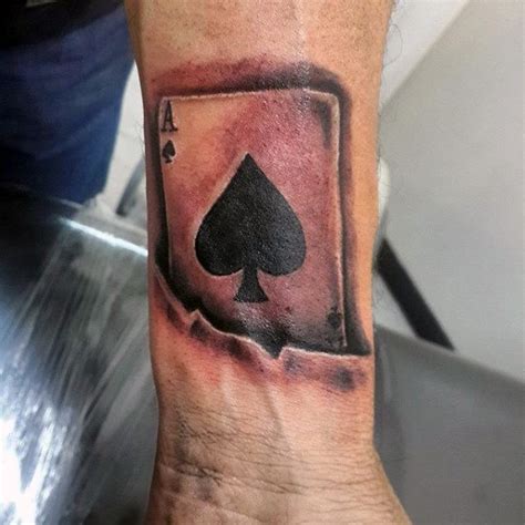 70 Tatuajes del as de picas (Con el significado)